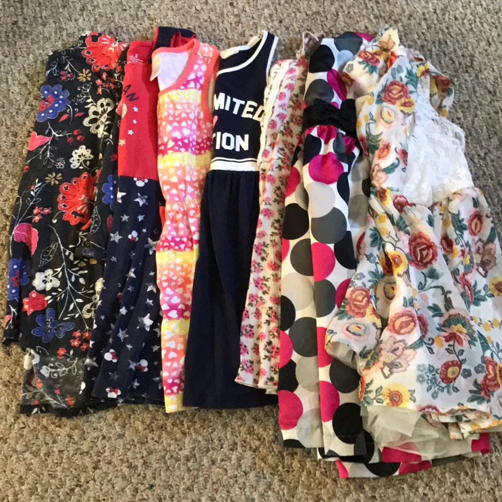 Lot of girls dresses